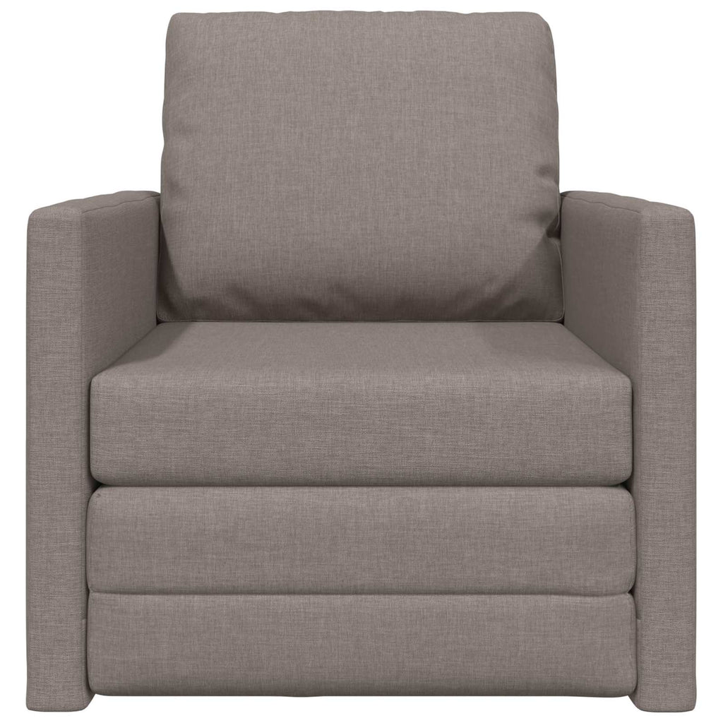 vidaXL Sofa Bed Ciemnoszary 74 x 77 x 81 cm tkanina