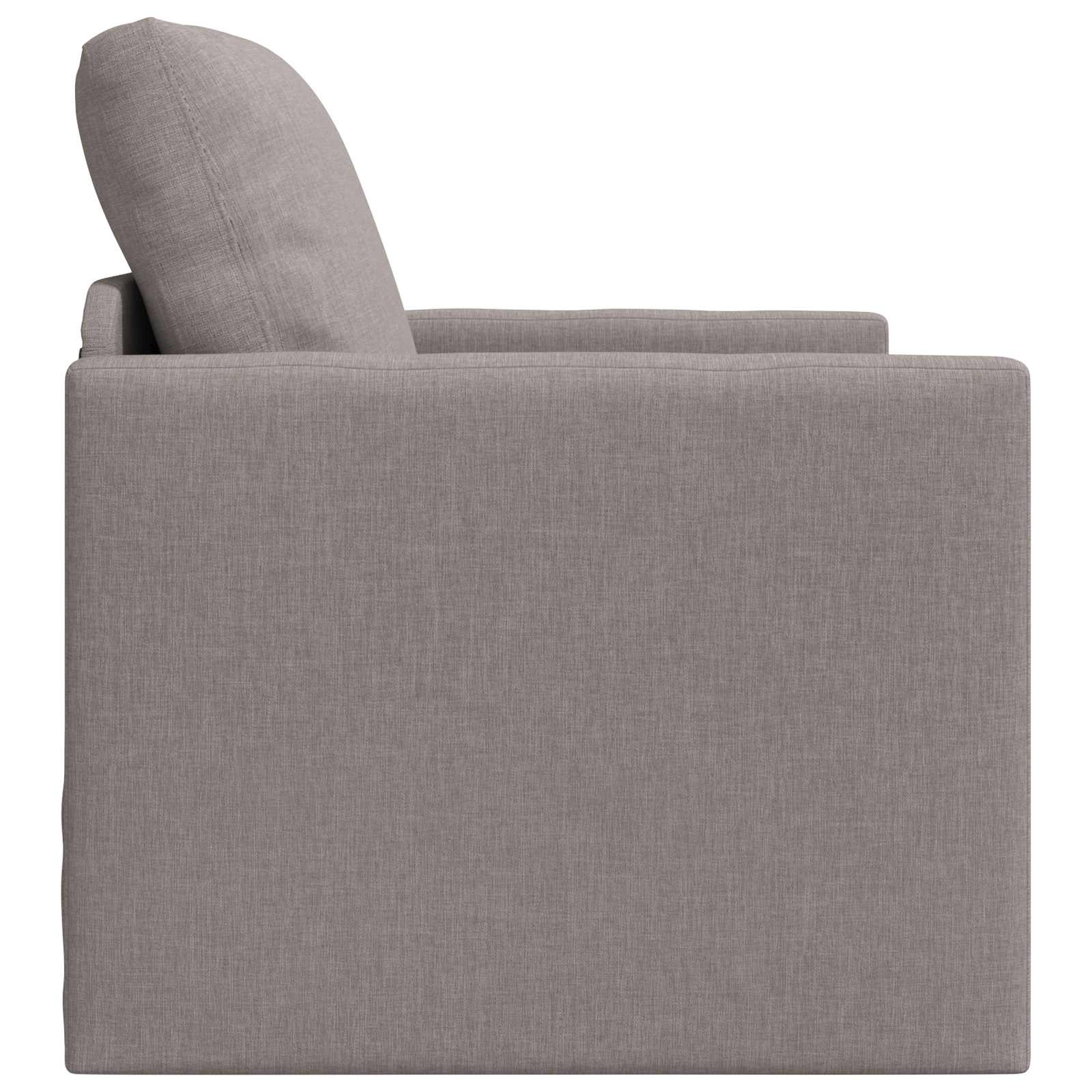 vidaXL Sofa Bed Ciemnoszary 74 x 77 x 81 cm tkanina