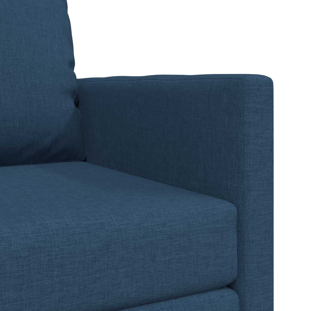 vidaXL Sofa Bed Niebieski 74 x 77 x 81 cm tkanina