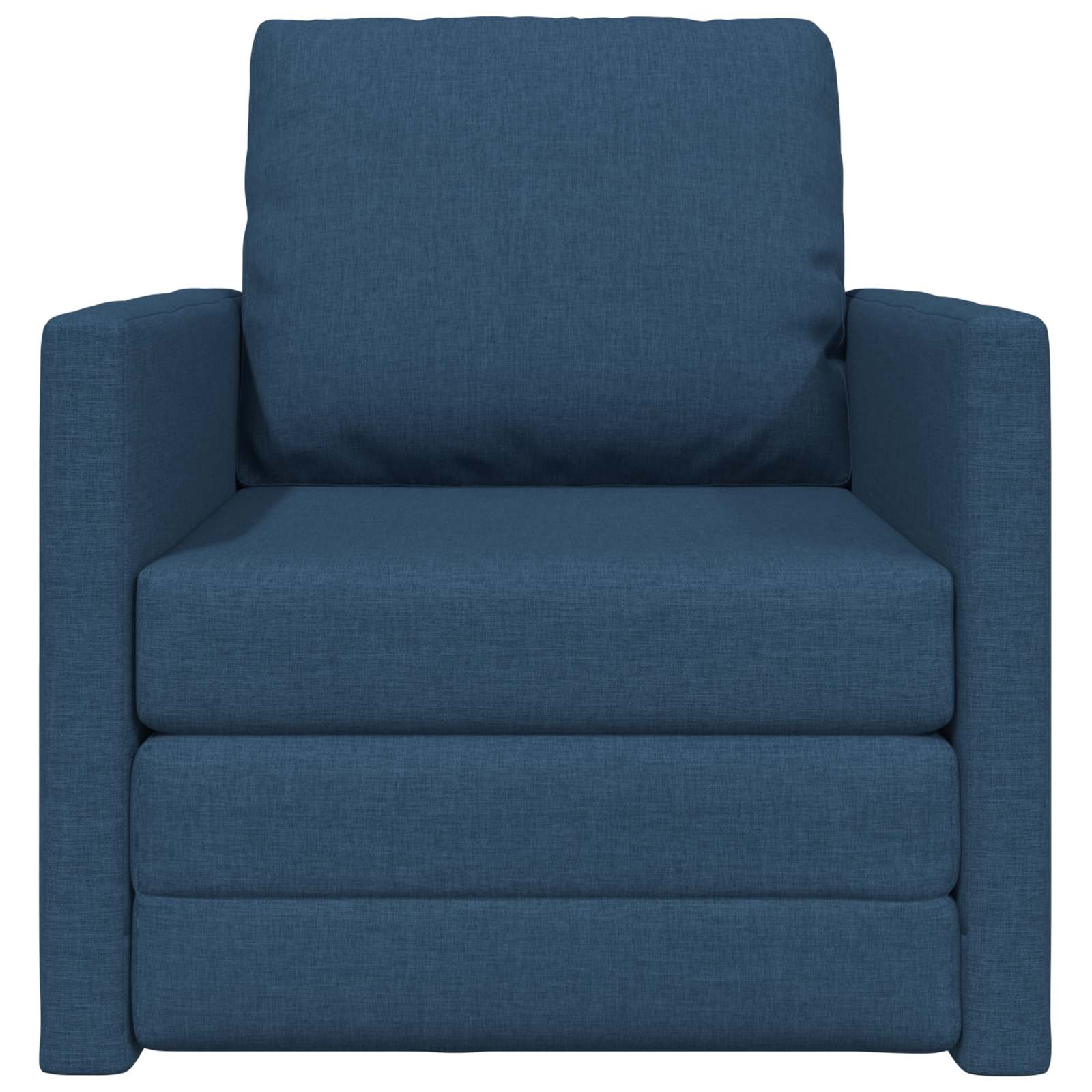 vidaXL Sofa Bed Niebieski 74 x 77 x 81 cm tkanina