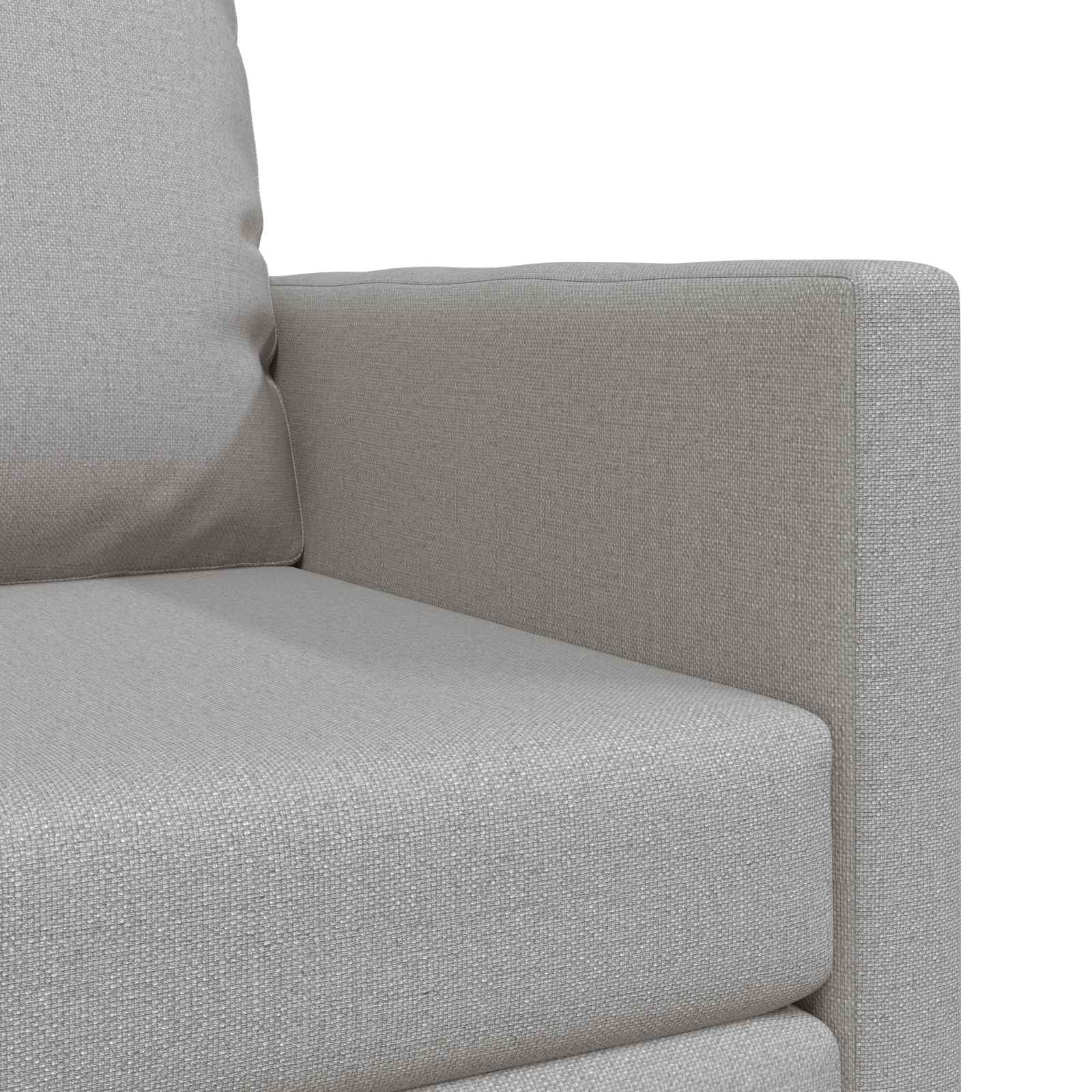 vidaXL Sofa Bed Szary chmur 74 x 77 x 81 cm tkanina