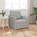 vidaXL Sofa Bed Szary chmur 74 x 77 x 81 cm tkanina