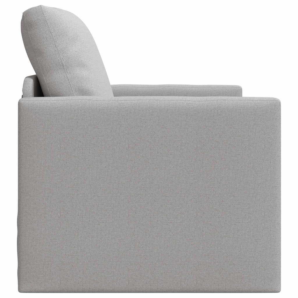 vidaXL Sofa Bed Szary chmur 74 x 77 x 81 cm tkanina