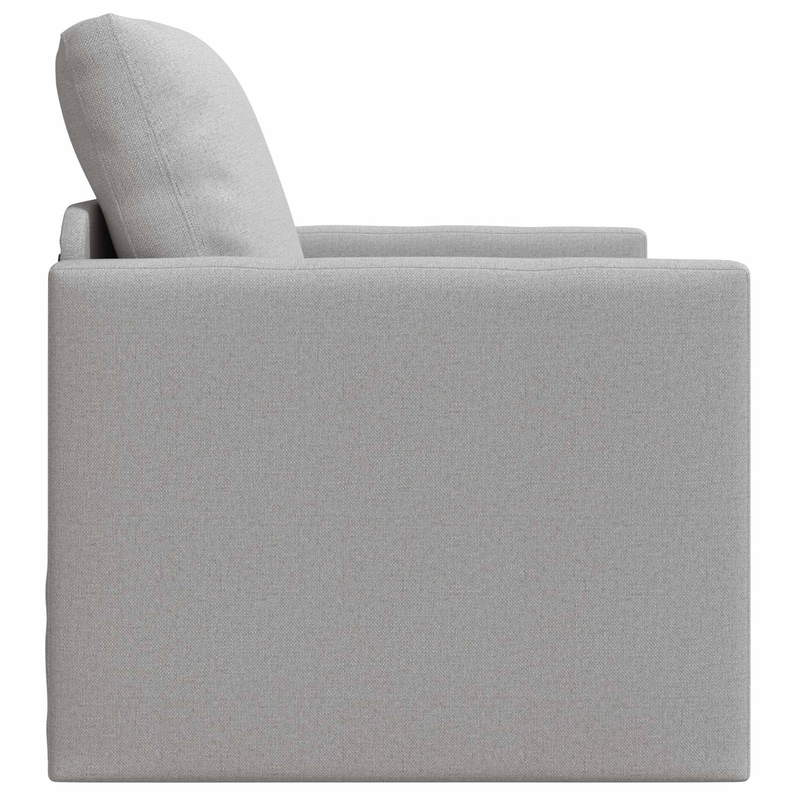vidaXL Sofa Bed Szary chmur 74 x 77 x 81 cm tkanina