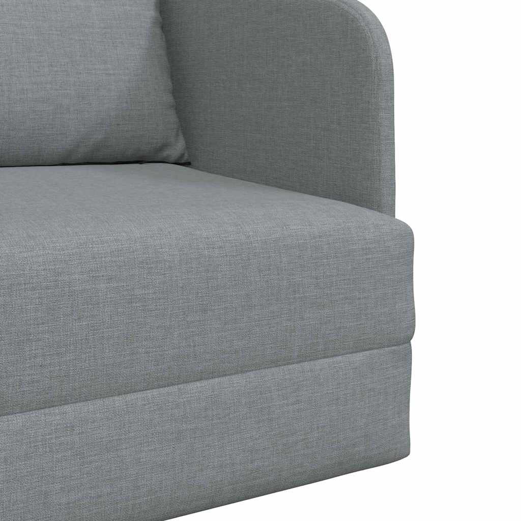 vidaXL Sofa Bed Jasnoszary 65 x 80 x 83 cm tkanina