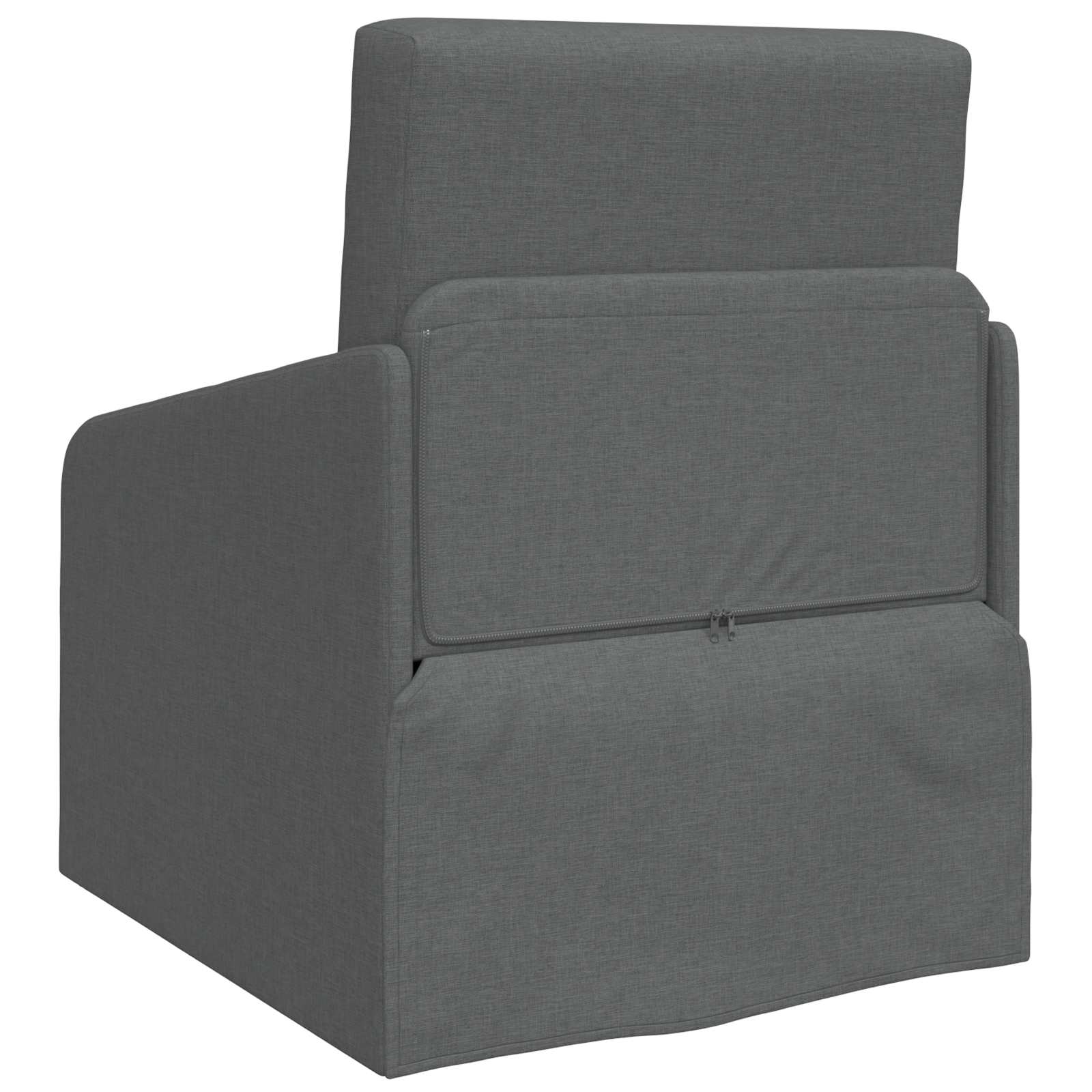 vidaXL Sofa Bed Ciemnoszary 65 x 80 x 83 cm tkanina