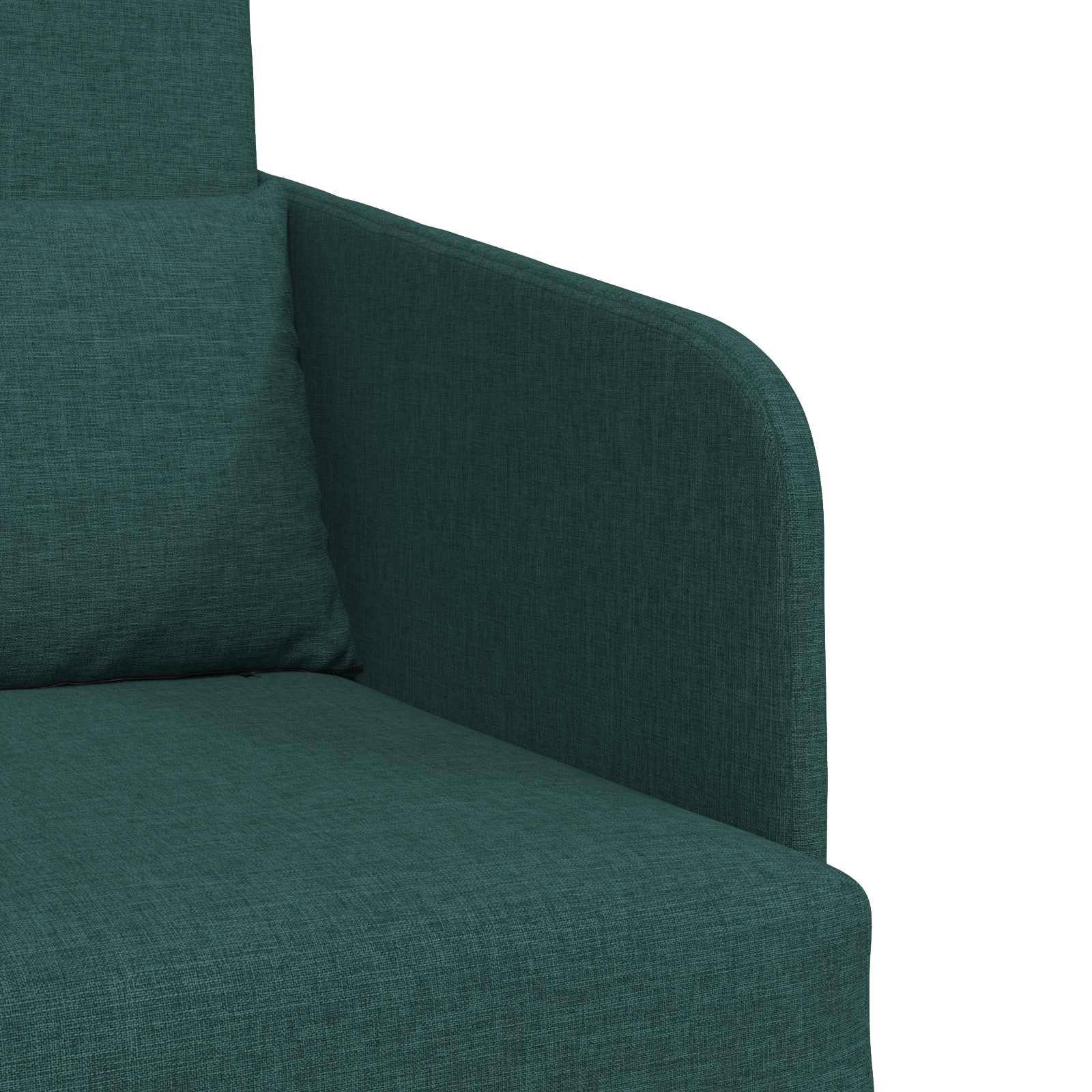 vidaXL Sofa Bed Ciemna zieleń 65 x 80 x 83 cm tkanina