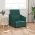 vidaXL Sofa Bed Ciemna zieleń 65 x 80 x 83 cm tkanina