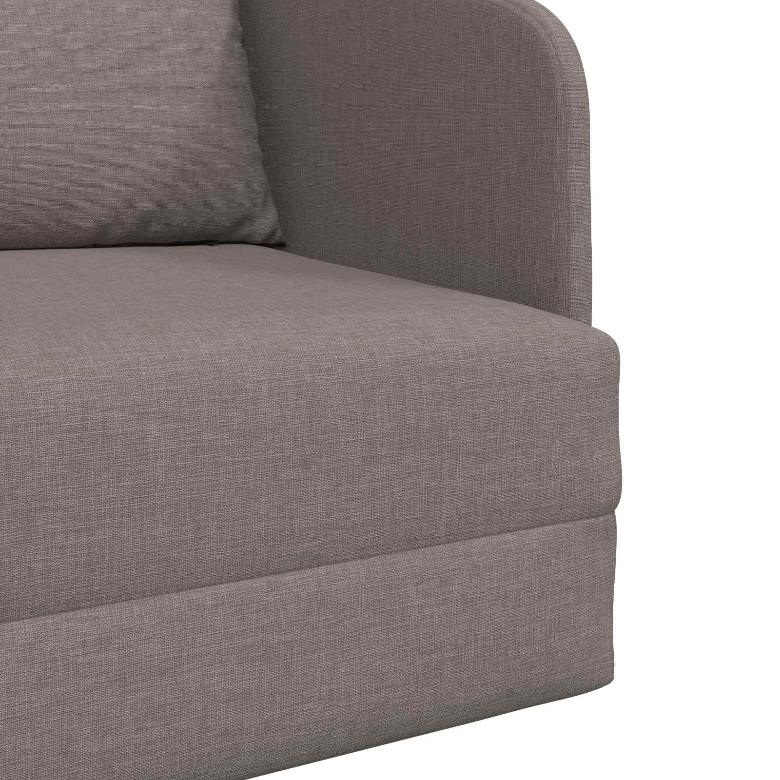vidaXL Sofa Bed Ciemnoszary 65 x 80 x 83 cm tkanina