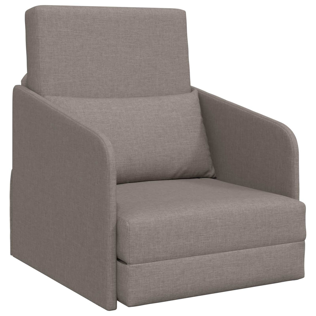 vidaXL Sofa Bed Ciemnoszary 65 x 80 x 83 cm tkanina