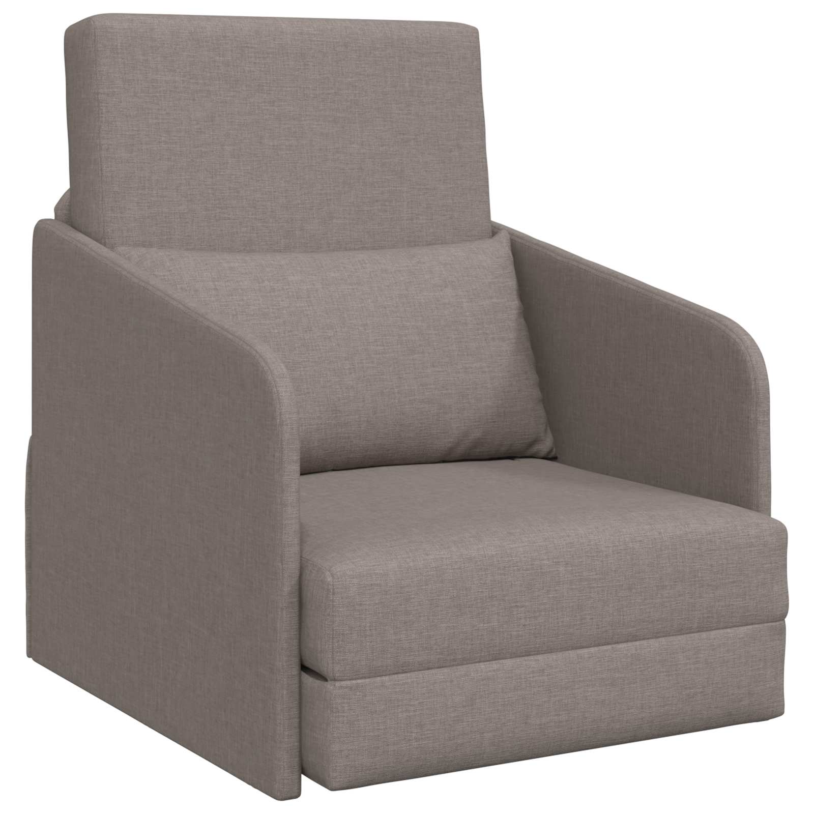 vidaXL Sofa Bed Ciemnoszary 65 x 80 x 83 cm tkanina
