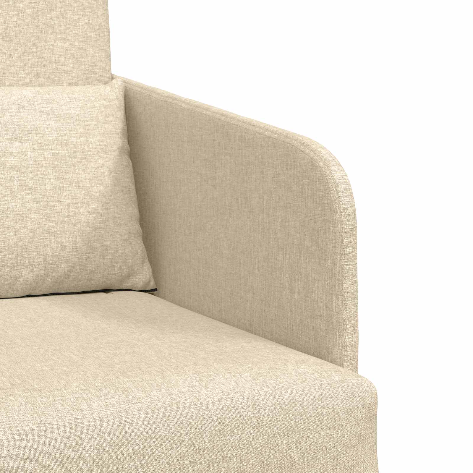 vidaXL Sofa Bed Kremowy 65 x 80 x 83 cm tkanina