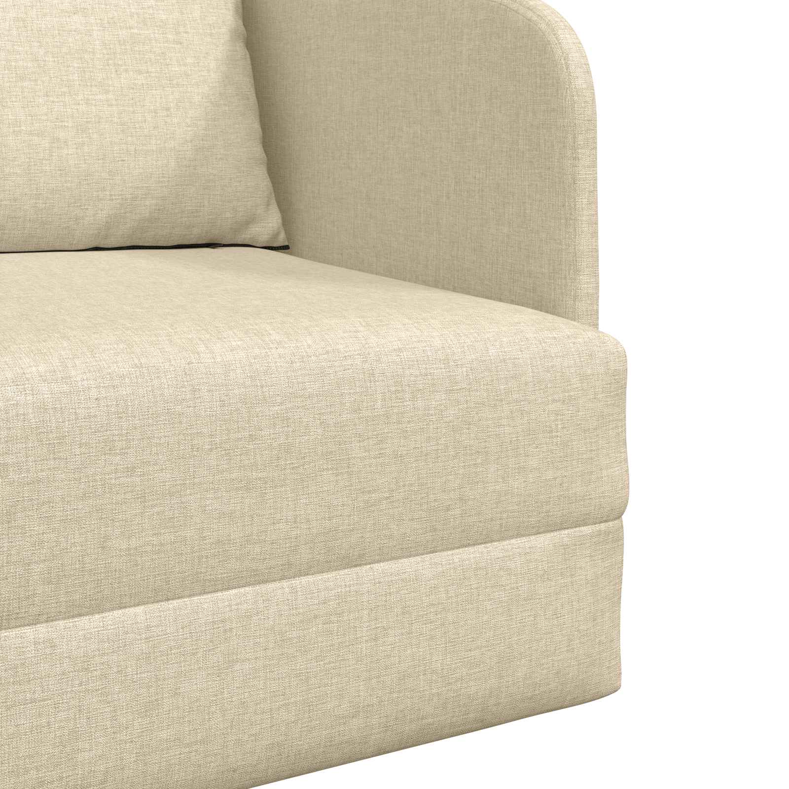 vidaXL Sofa Bed Kremowy 65 x 80 x 83 cm tkanina