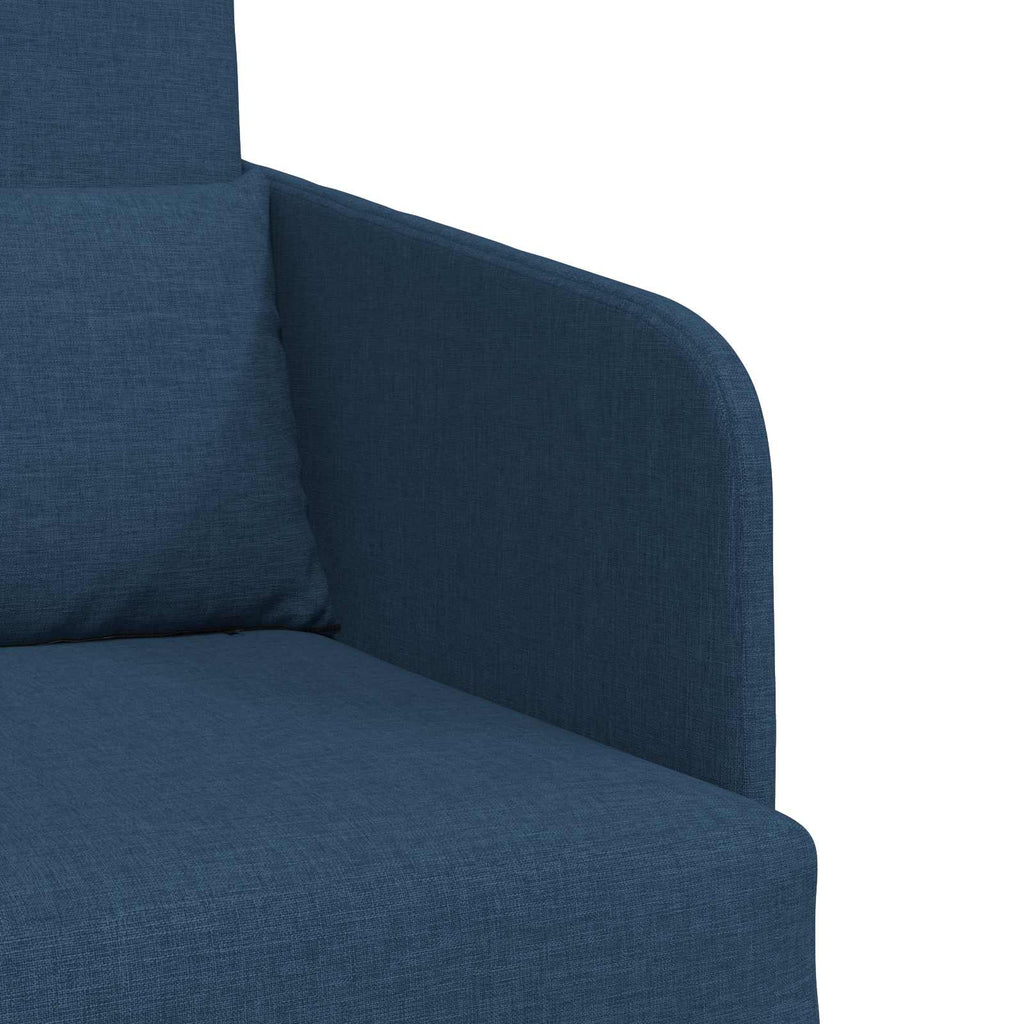 vidaXL Sofa Bed Niebieski 65 x 80 x 83 cm tkanina