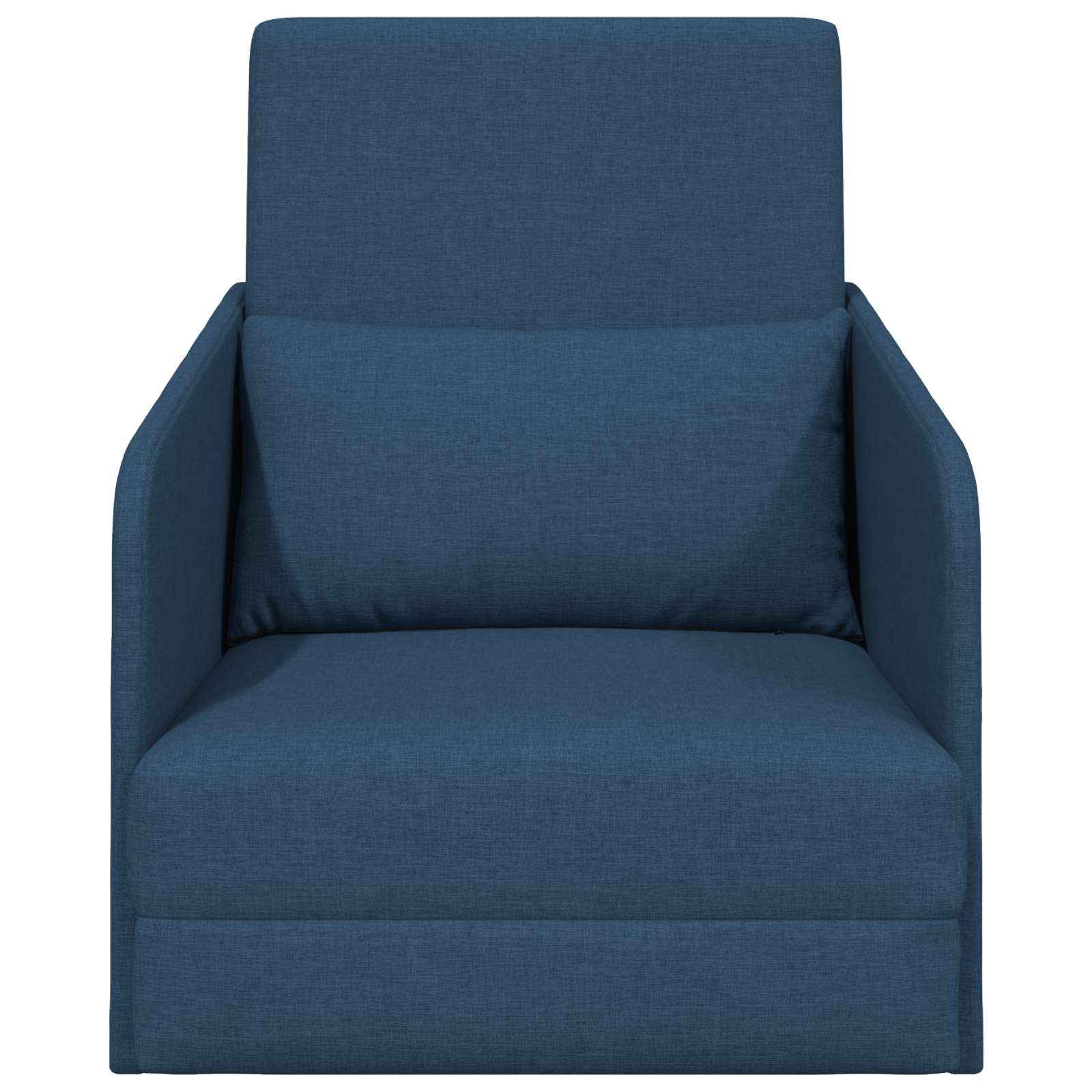 vidaXL Sofa Bed Niebieski 65 x 80 x 83 cm tkanina
