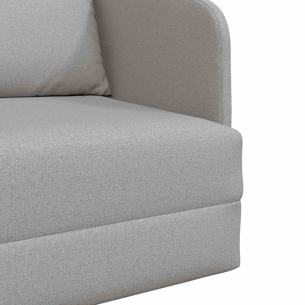 vidaXL Sofa Bed Szary chmur 65 x 80 x 83 cm tkanina