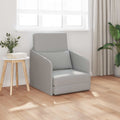 vidaXL Sofa Bed Szary chmur 65 x 80 x 83 cm tkanina