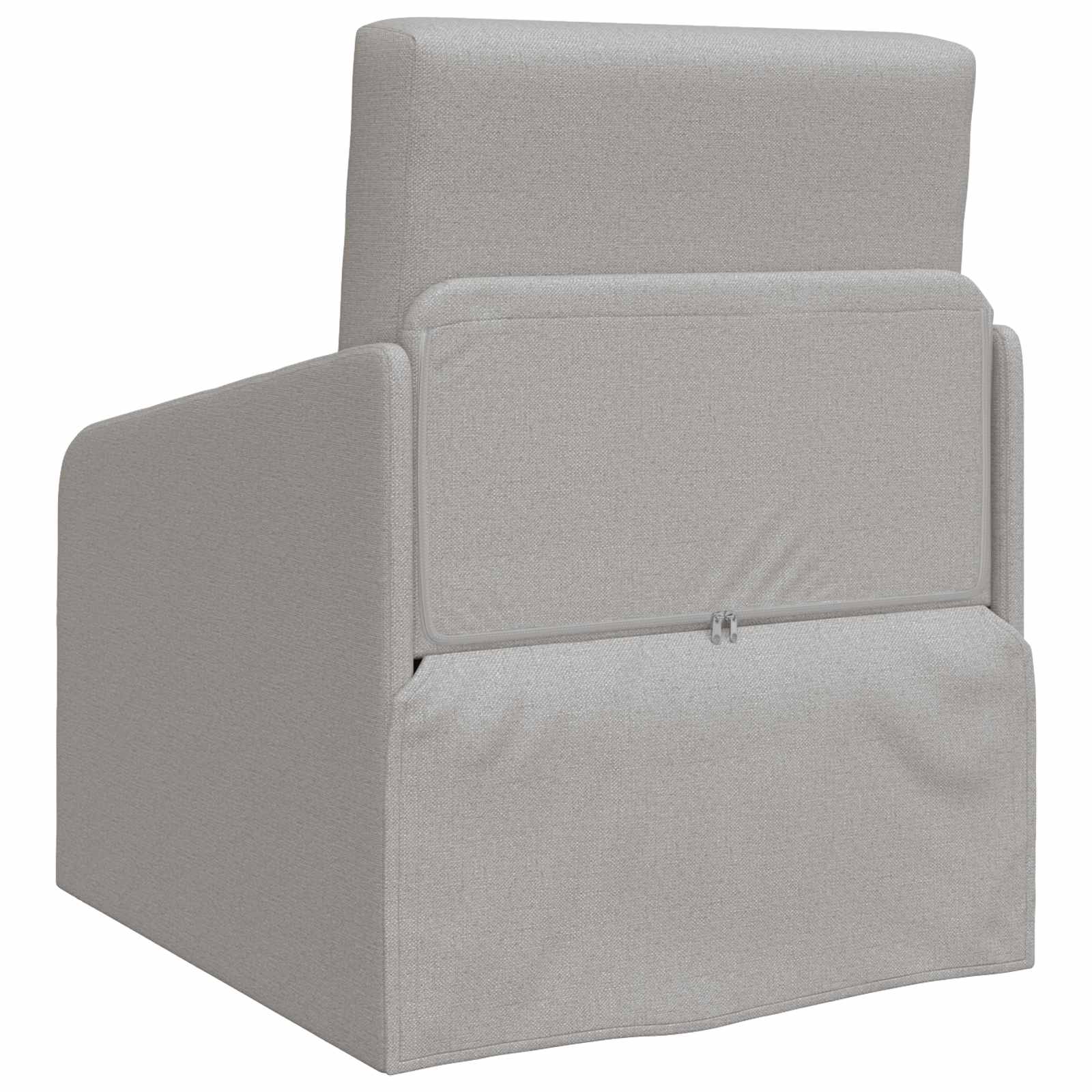 vidaXL Sofa Bed Szary chmur 65 x 80 x 83 cm tkanina