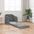 vidaXL Sofa Bed Ciemnoszary 65 x 80 x 83 cm Aksamit