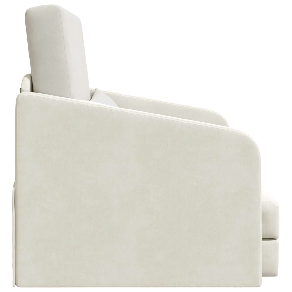 vidaXL Sofa Bed Kremowy 65 x 80 x 83 cm Aksamit