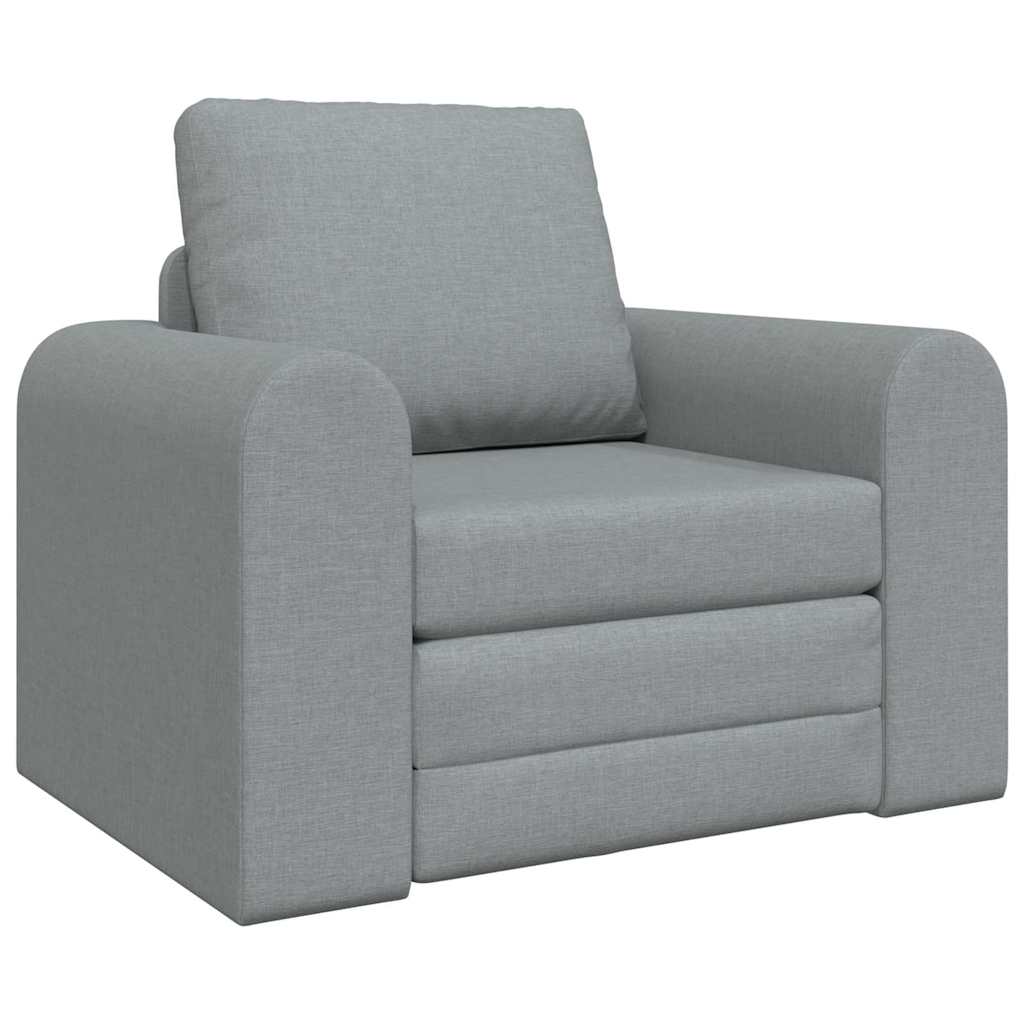 vidaXL Sofa Bed Jasnoszary 98 x 71 x 83 cm tkanina