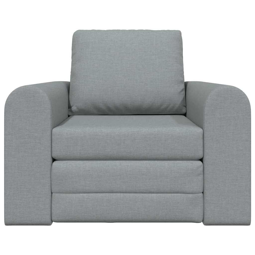 vidaXL Sofa Bed Jasnoszary 98 x 71 x 83 cm tkanina