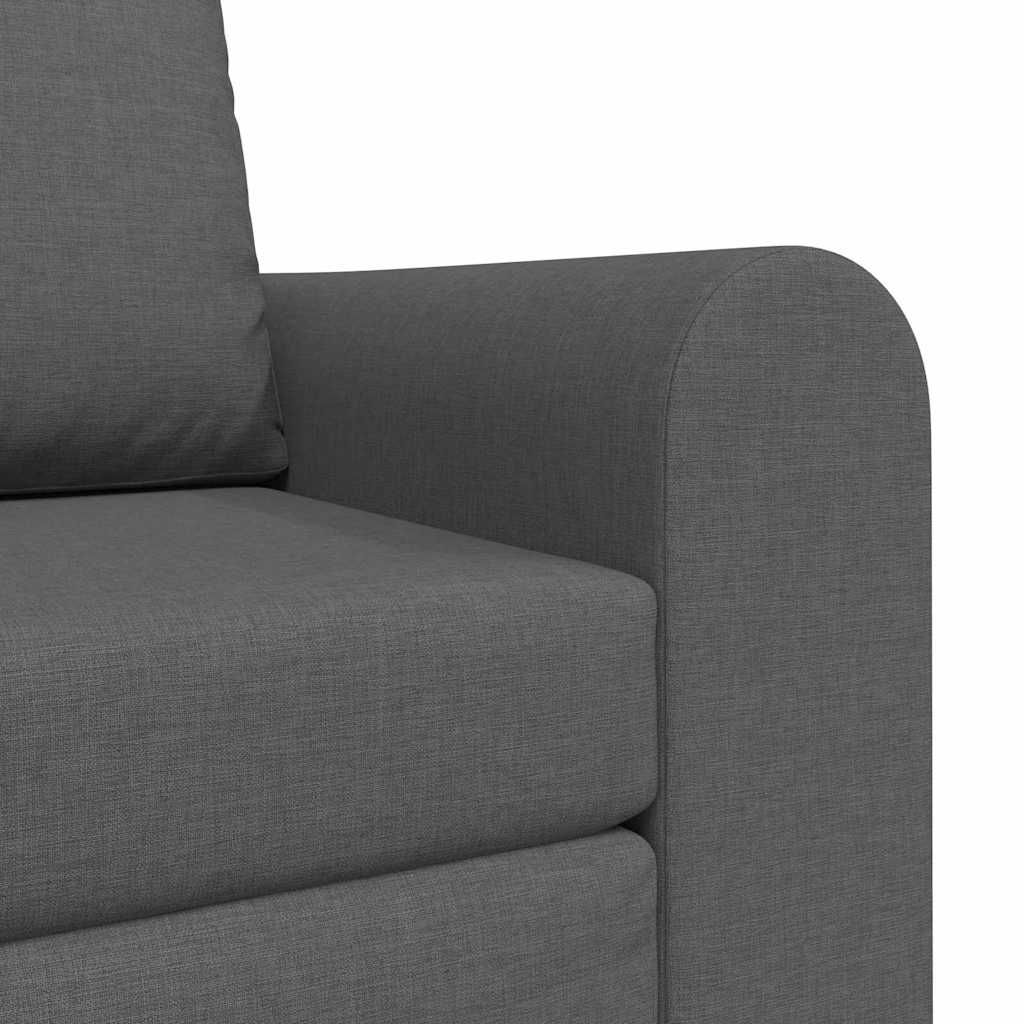 vidaXL Sofa Bed Ciemnoszary 98 x 71 x 83 cm tkanina