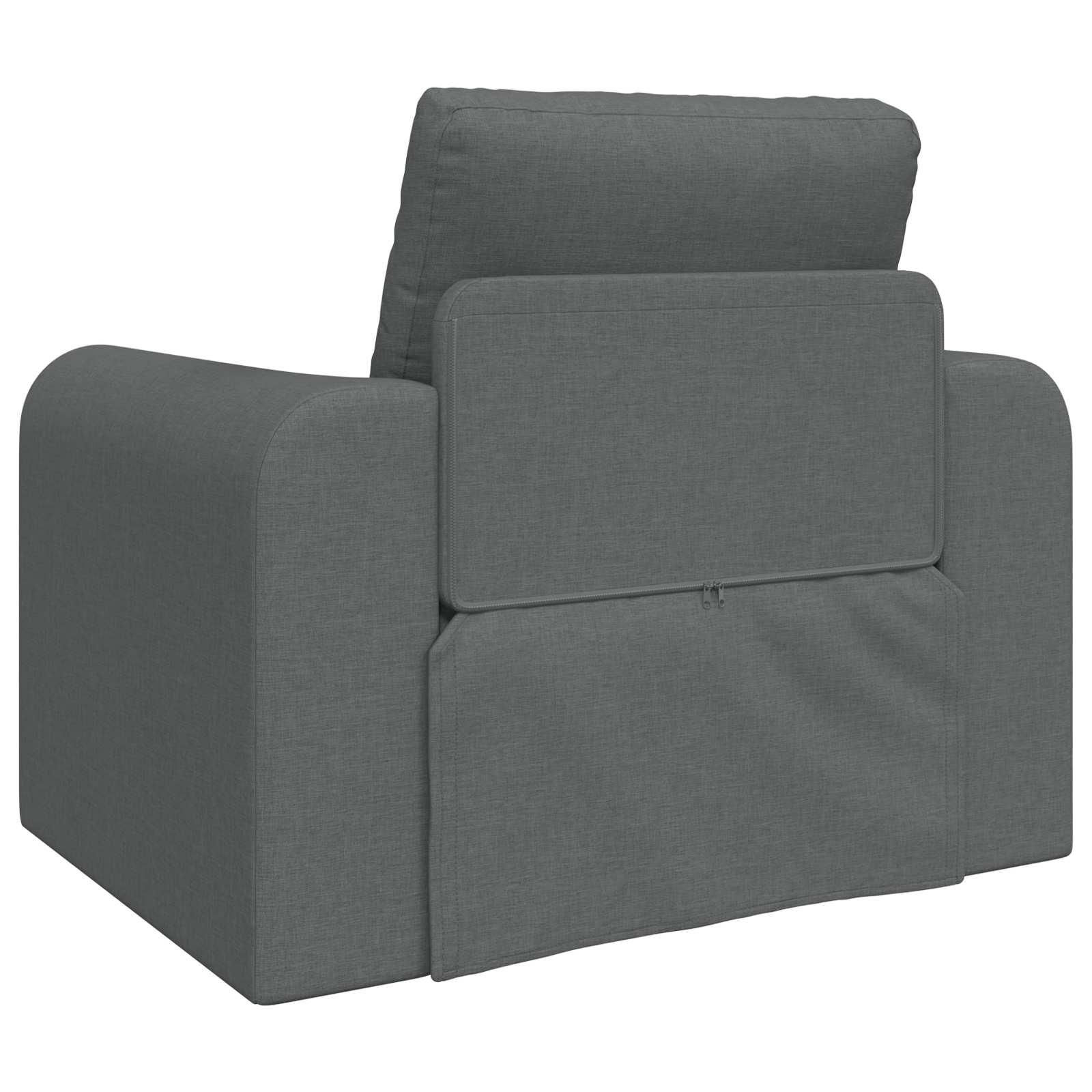 vidaXL Sofa Bed Ciemnoszary 98 x 71 x 83 cm tkanina