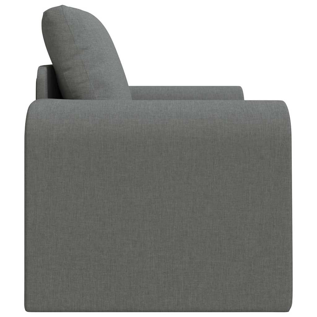 vidaXL Sofa Bed Ciemnoszary 98 x 71 x 83 cm tkanina
