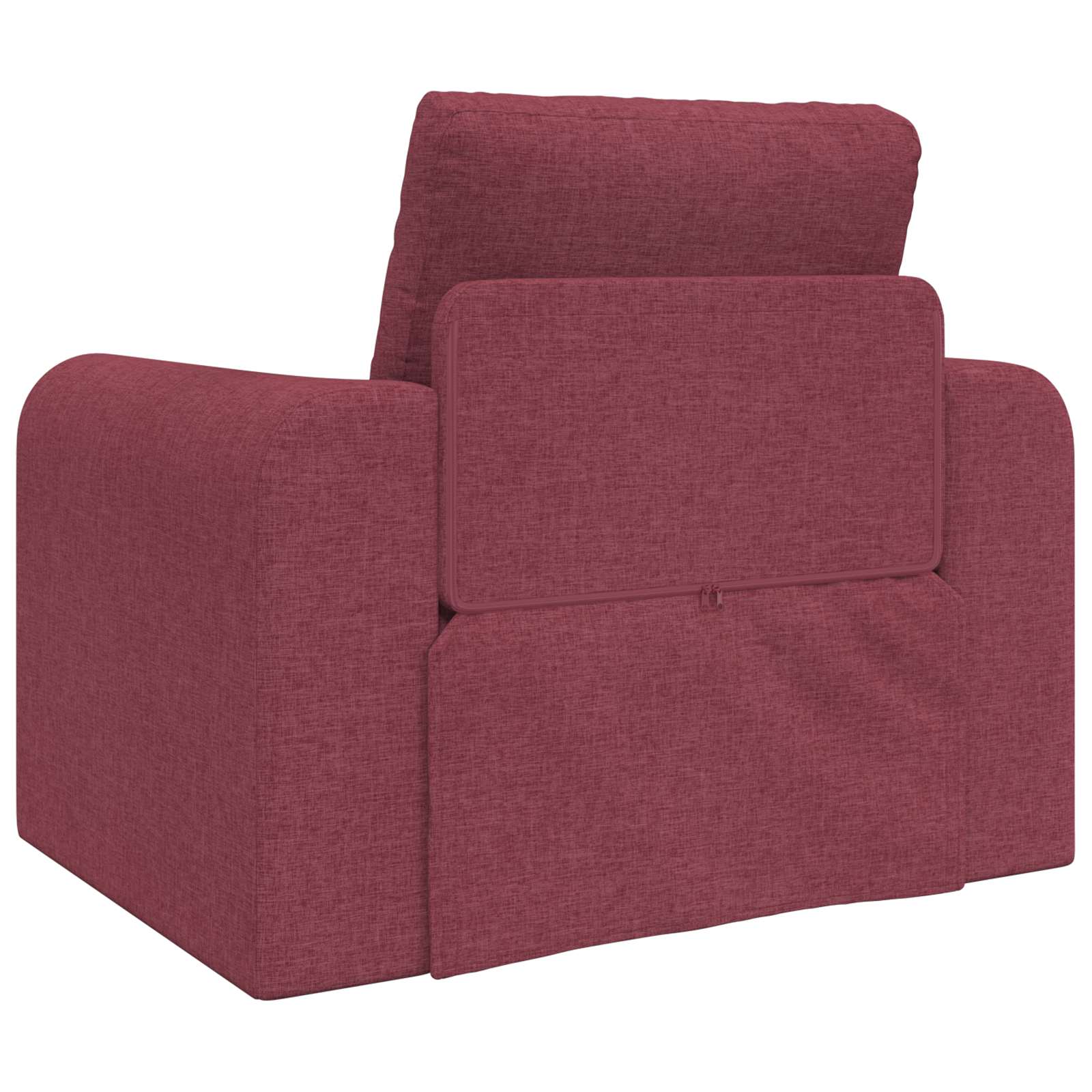 vidaXL Sofa Bed Czerwone wino 98 x 71 x 83 cm tkanina