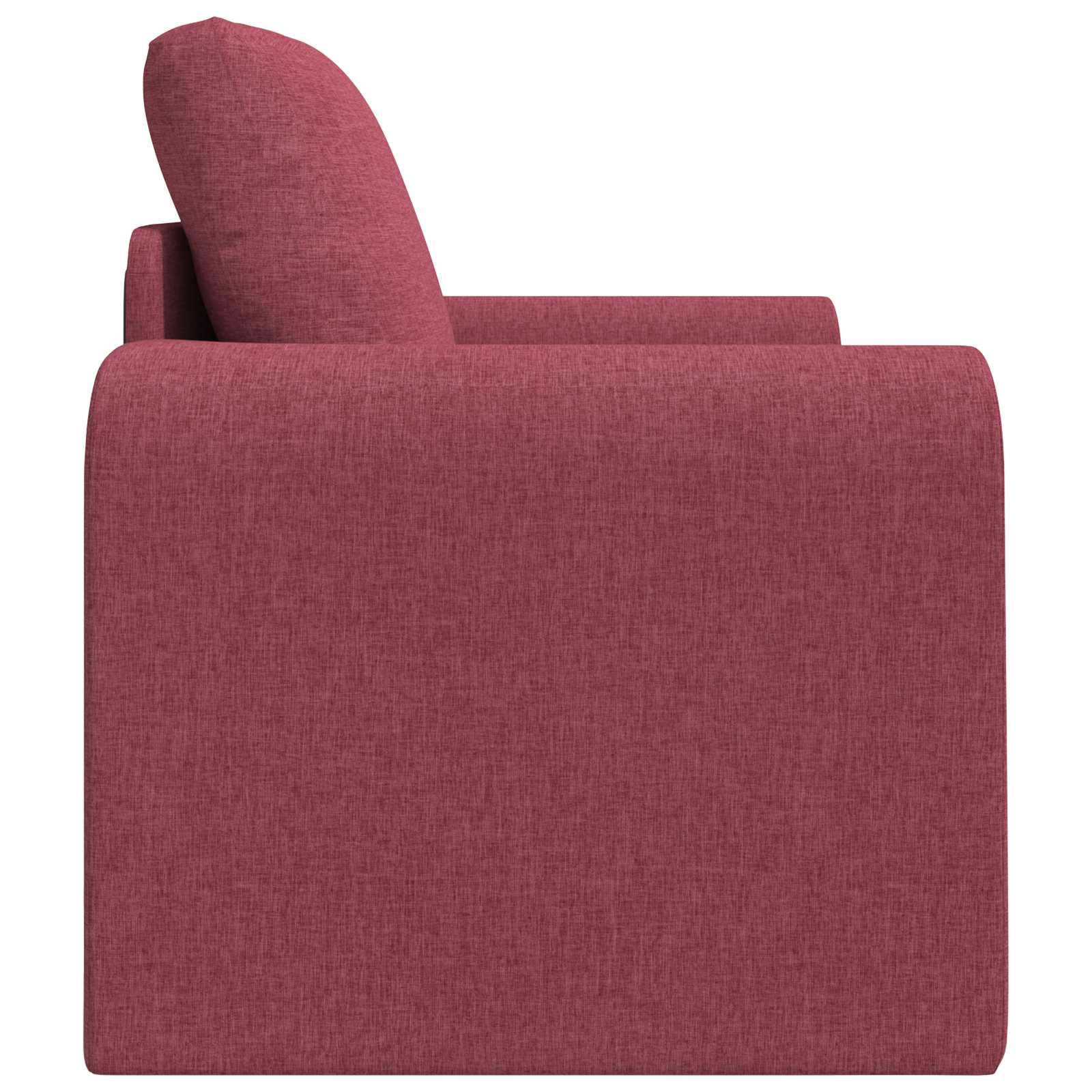 vidaXL Sofa Bed Czerwone wino 98 x 71 x 83 cm tkanina