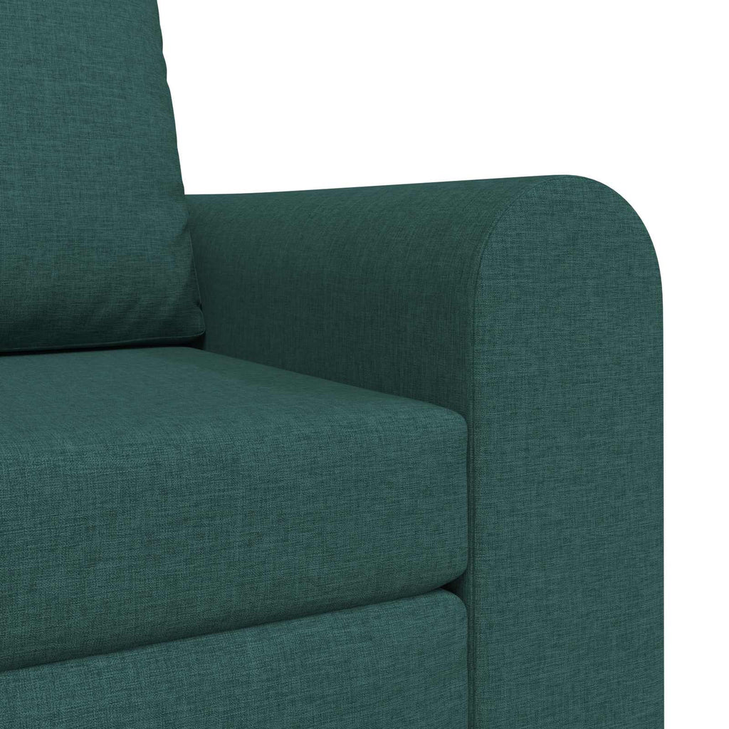 vidaXL Sofa Bed Ciemna zieleń 98 x 71 x 83 cm tkanina