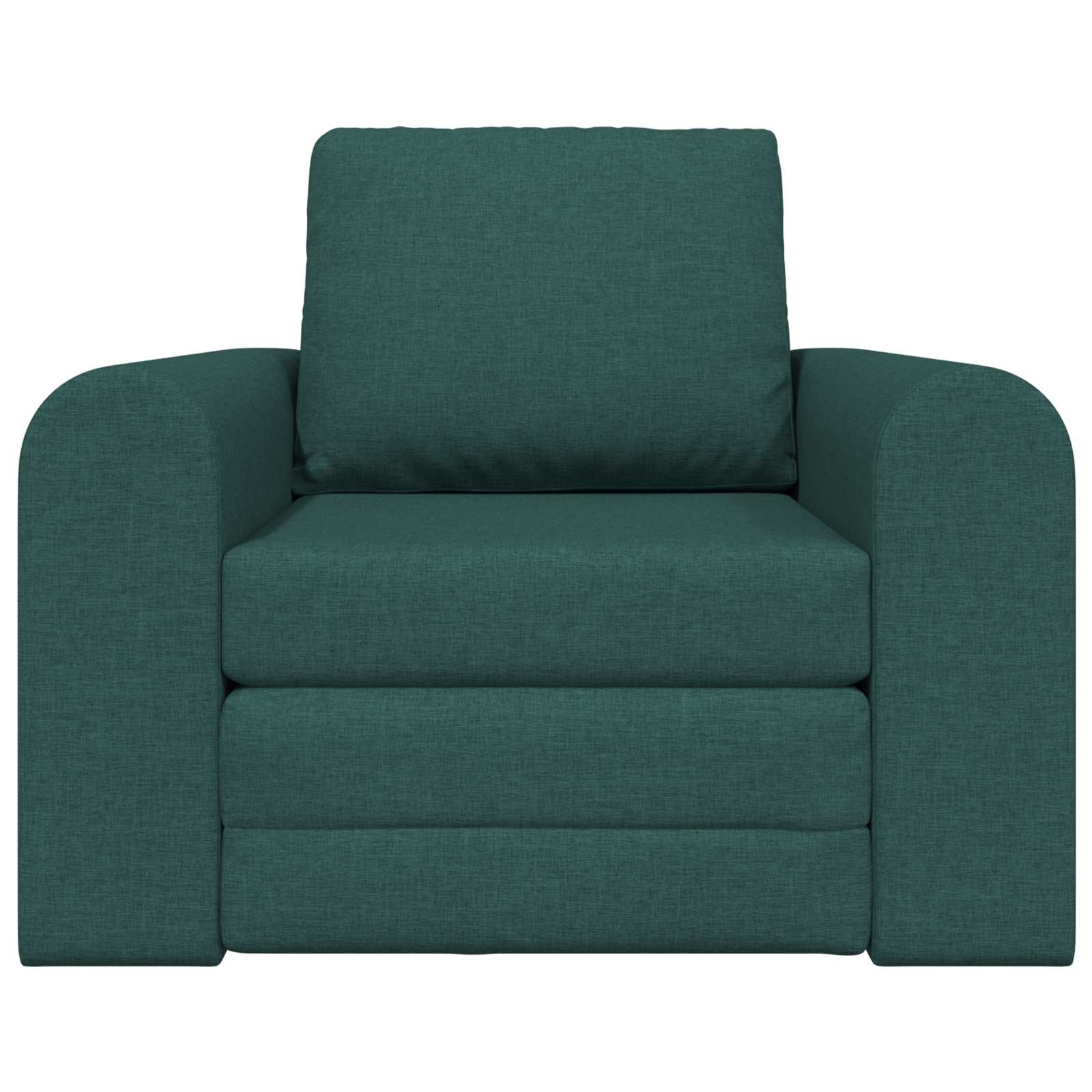 vidaXL Sofa Bed Ciemna zieleń 98 x 71 x 83 cm tkanina