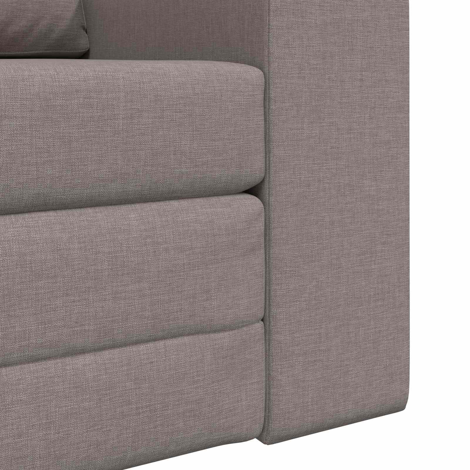 vidaXL Sofa Bed Ciemnoszary 98 x 71 x 83 cm tkanina