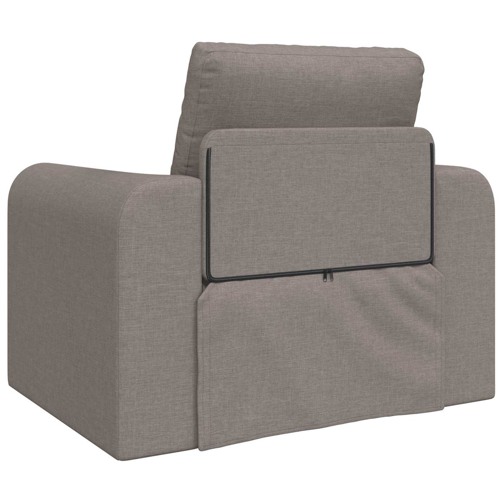 vidaXL Sofa Bed Ciemnoszary 98 x 71 x 83 cm tkanina
