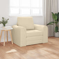 vidaXL Sofa Bed Kremowy 98 x 71 x 83 cm tkanina