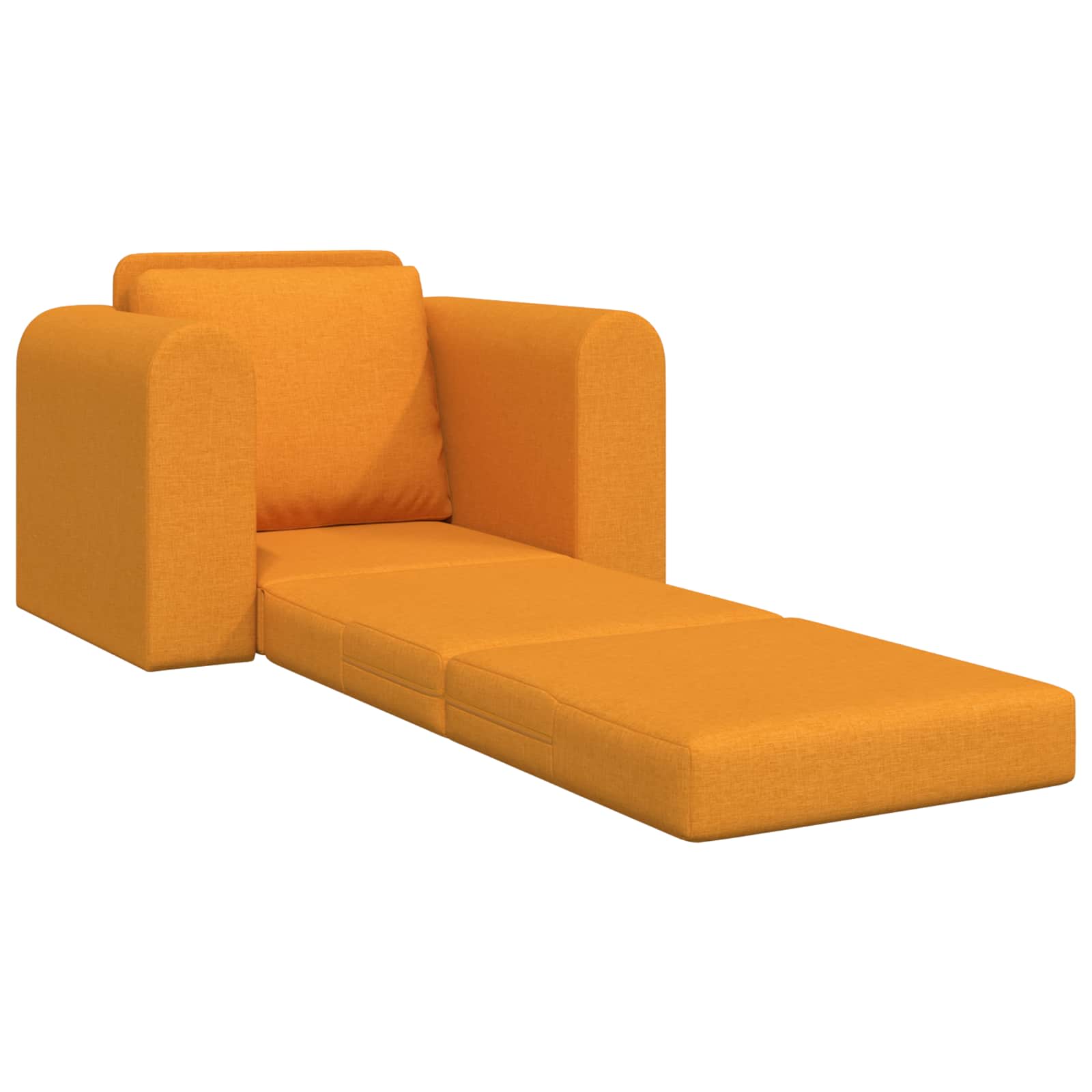 vidaXL Sofa Bed Ciemny Żółty 98 x 71 x 83 cm tkanina
