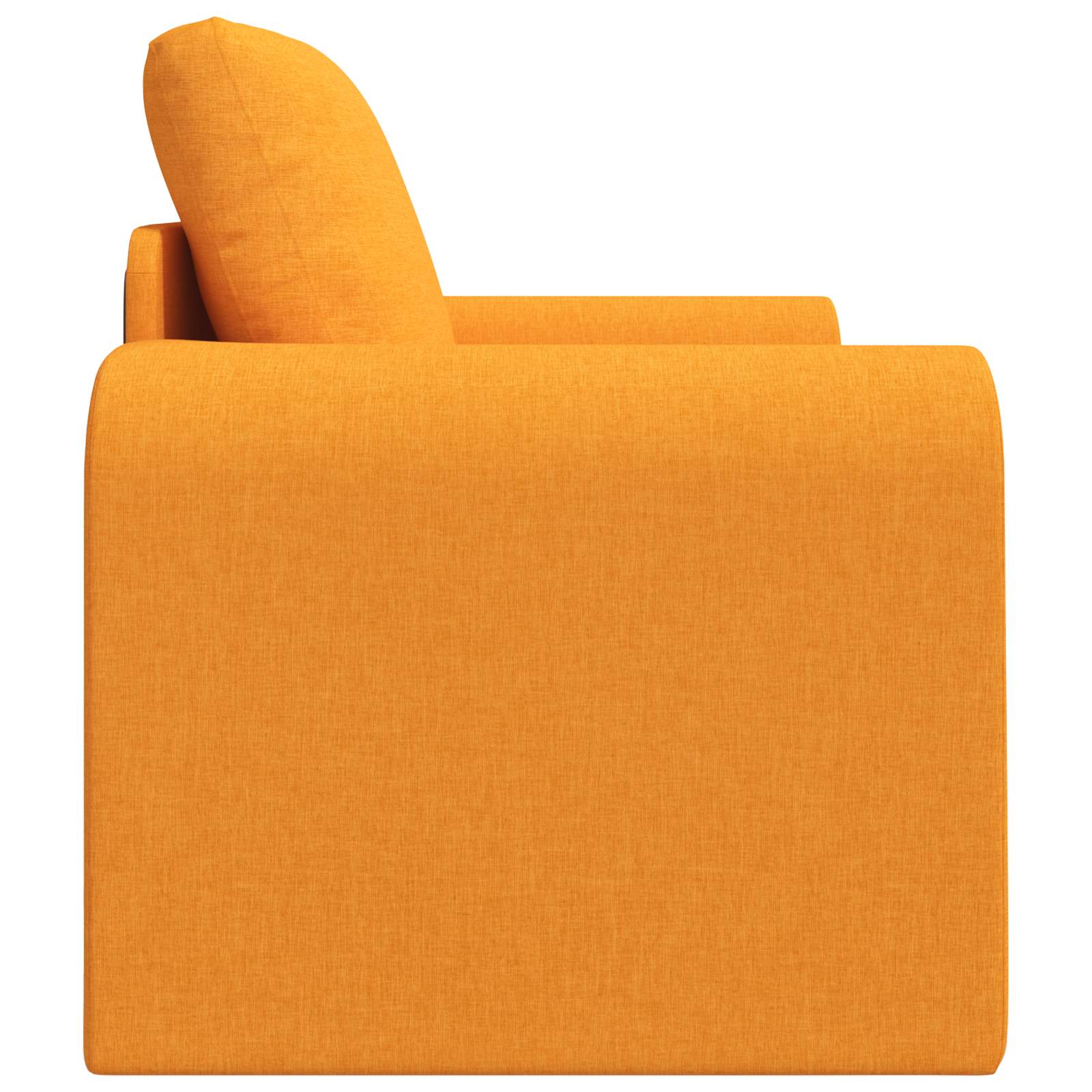 vidaXL Sofa Bed Ciemny Żółty 98 x 71 x 83 cm tkanina