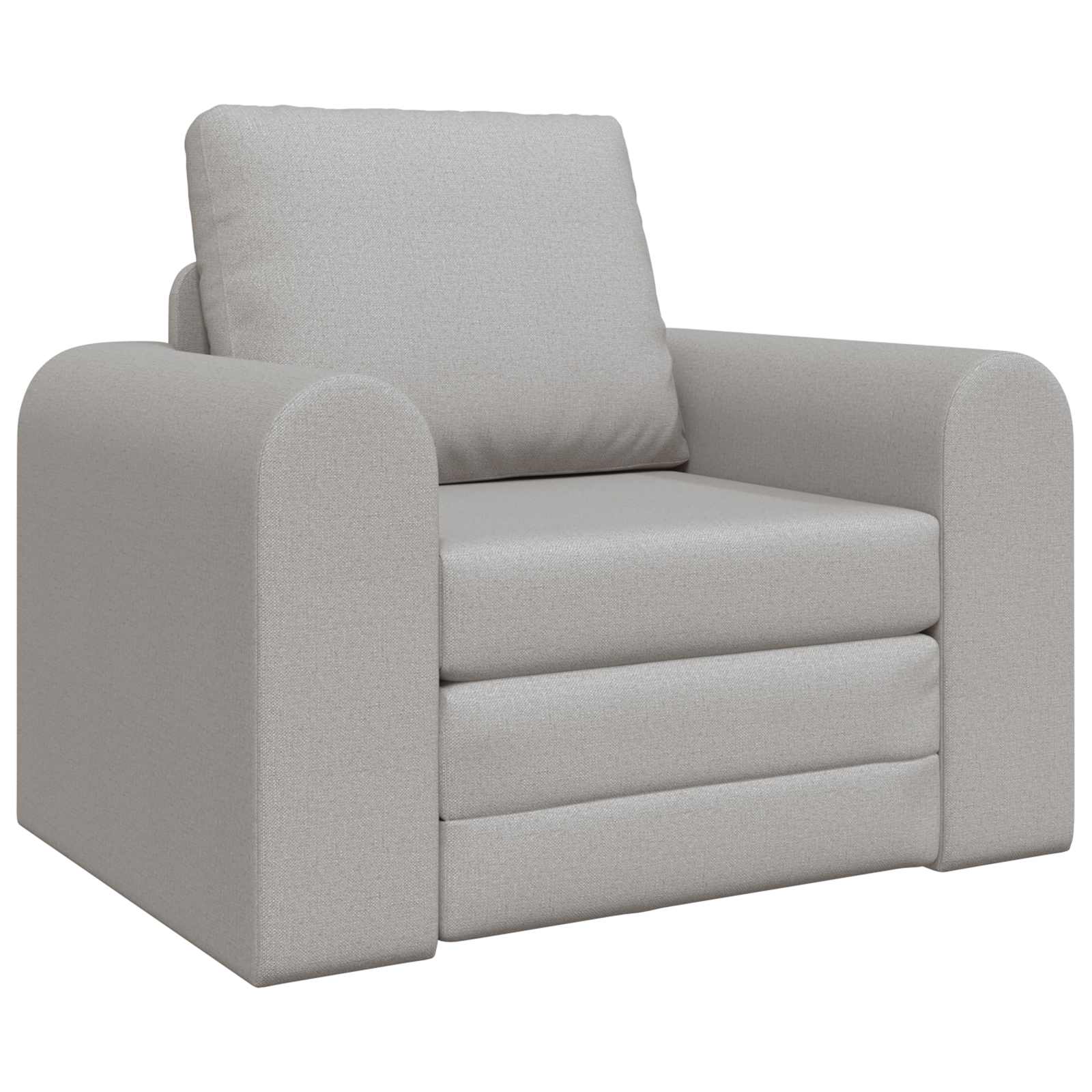 vidaXL Sofa Bed Szary chmur 98 x 71 x 83 cm tkanina