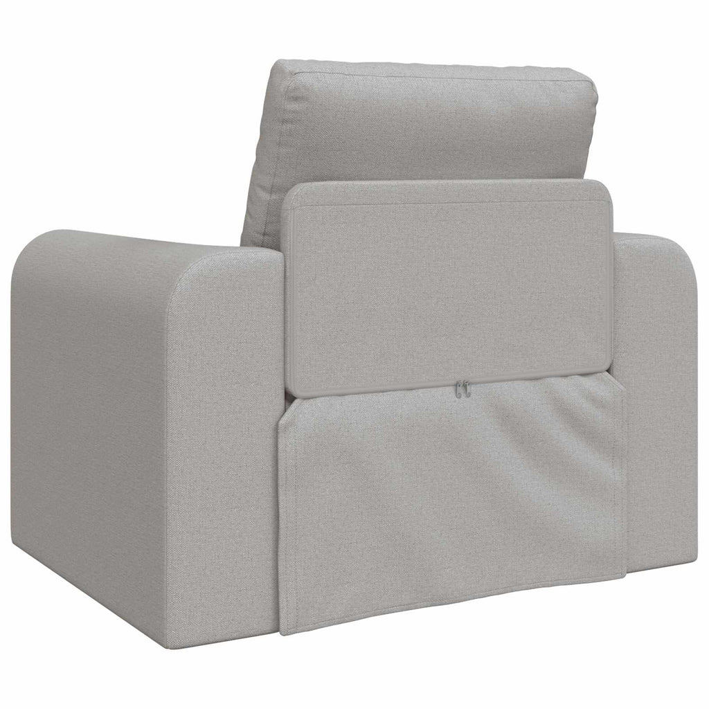 vidaXL Sofa Bed Szary chmur 98 x 71 x 83 cm tkanina