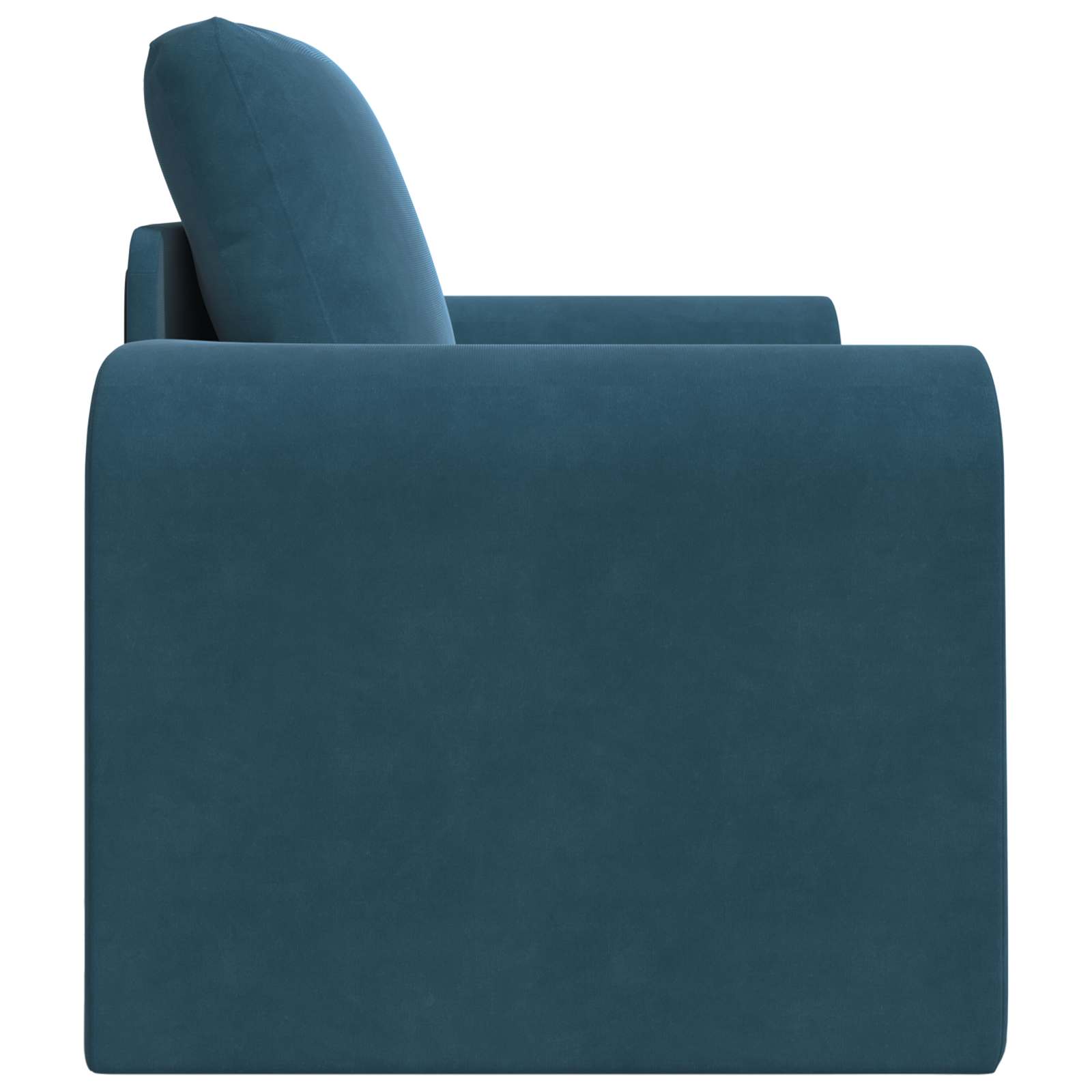 vidaXL Sofa Bed Niebieski 98 x 71 x 83 cm Aksamit