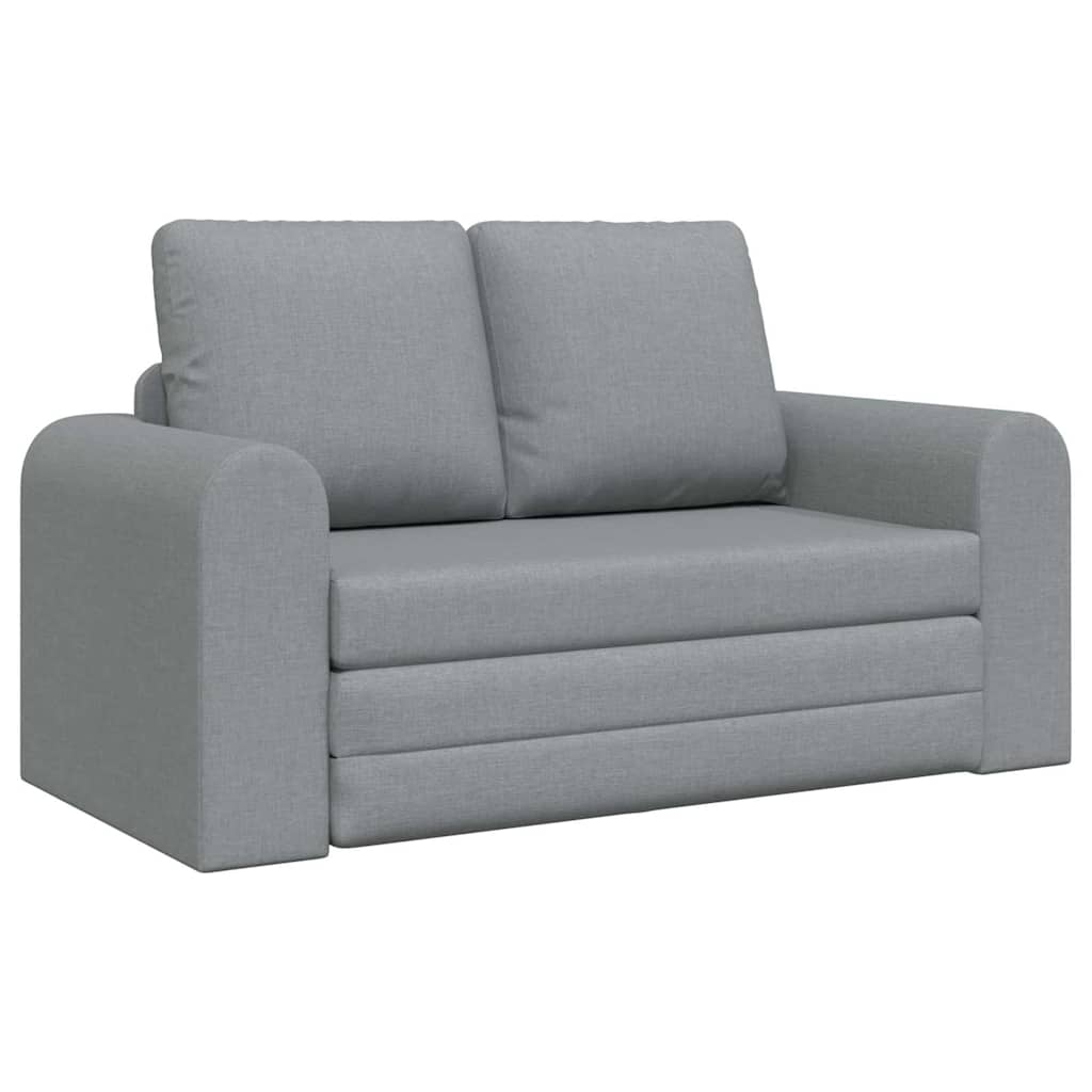 vidaXL Sofa Bed 60cm Jasnoszary tkanina