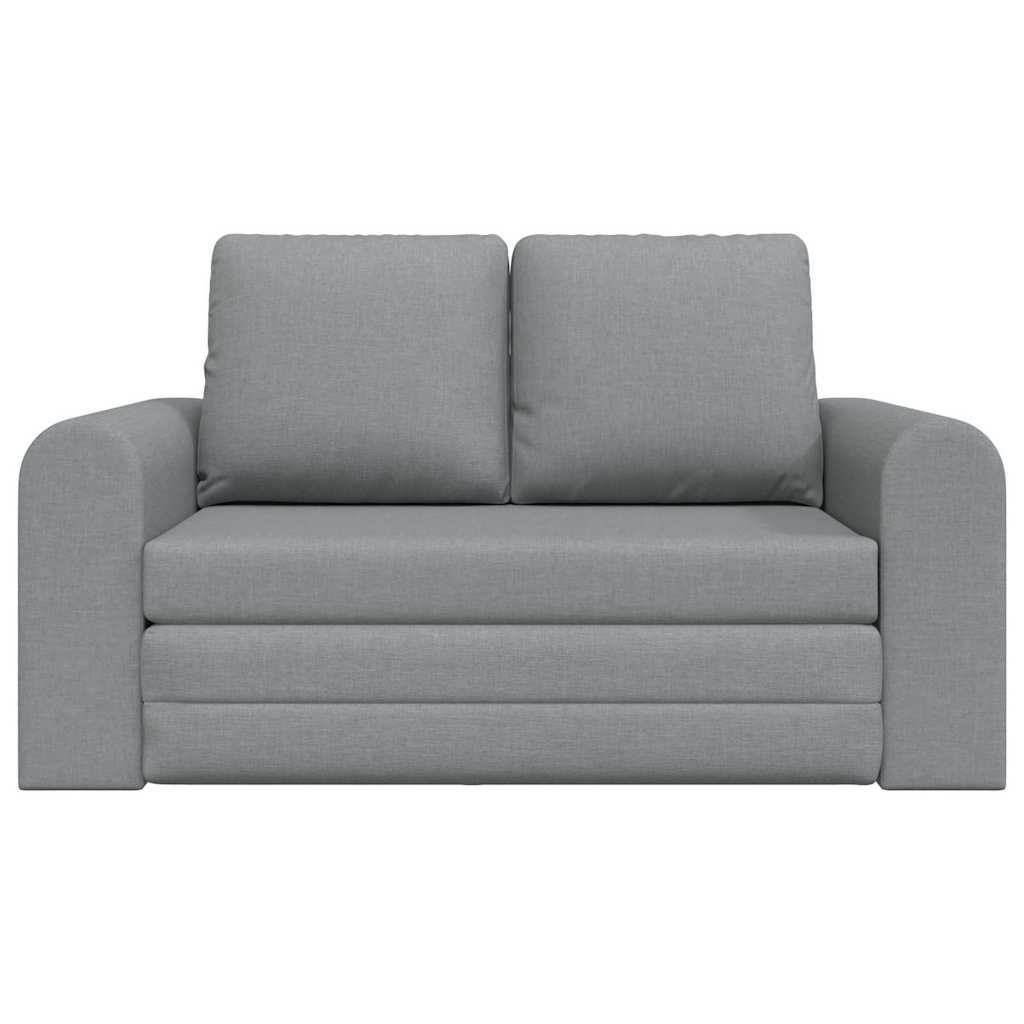 vidaXL Sofa Bed 60cm Jasnoszary tkanina