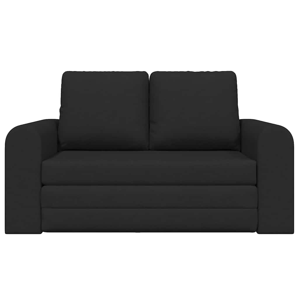 vidaXL Sofa Bed 60cm Czarny tkanina