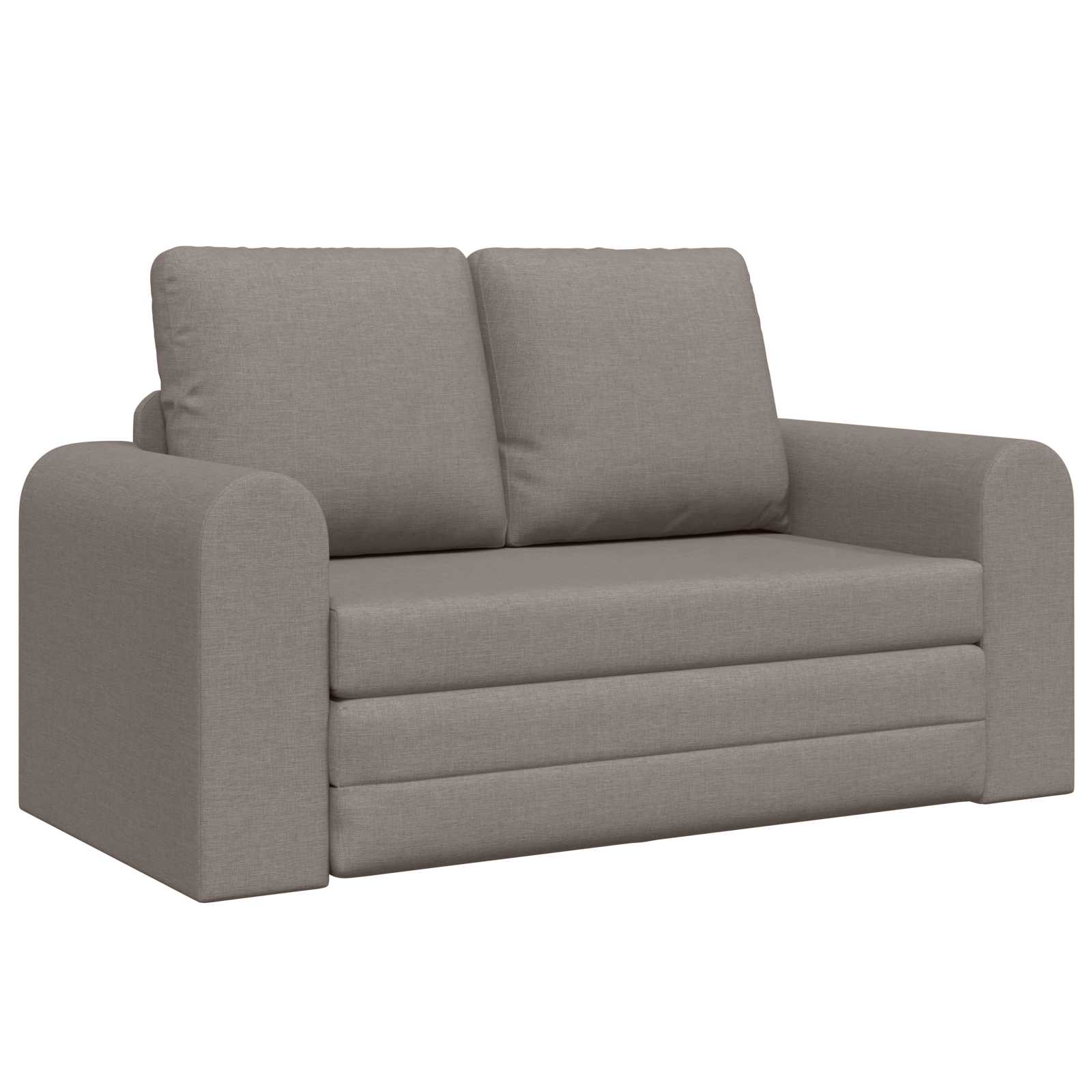 vidaXL Sofa Bed 60cm Ciemnoszary tkanina