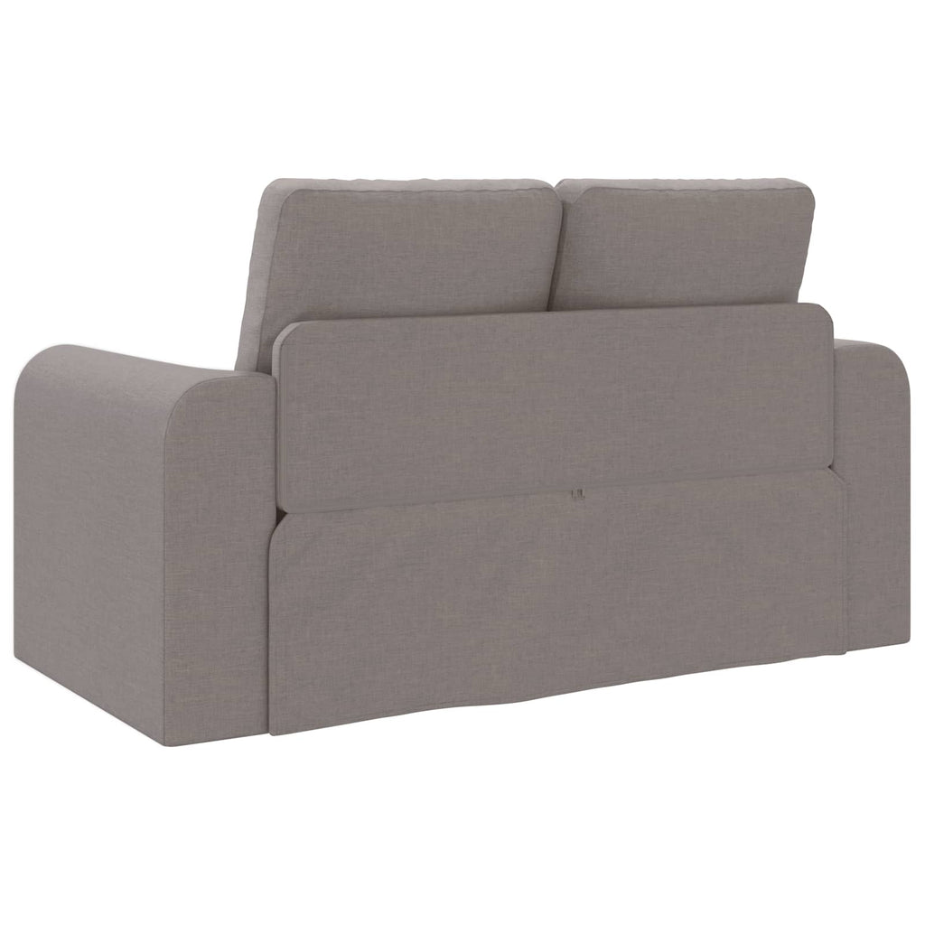 vidaXL Sofa Bed 60cm Ciemnoszary tkanina
