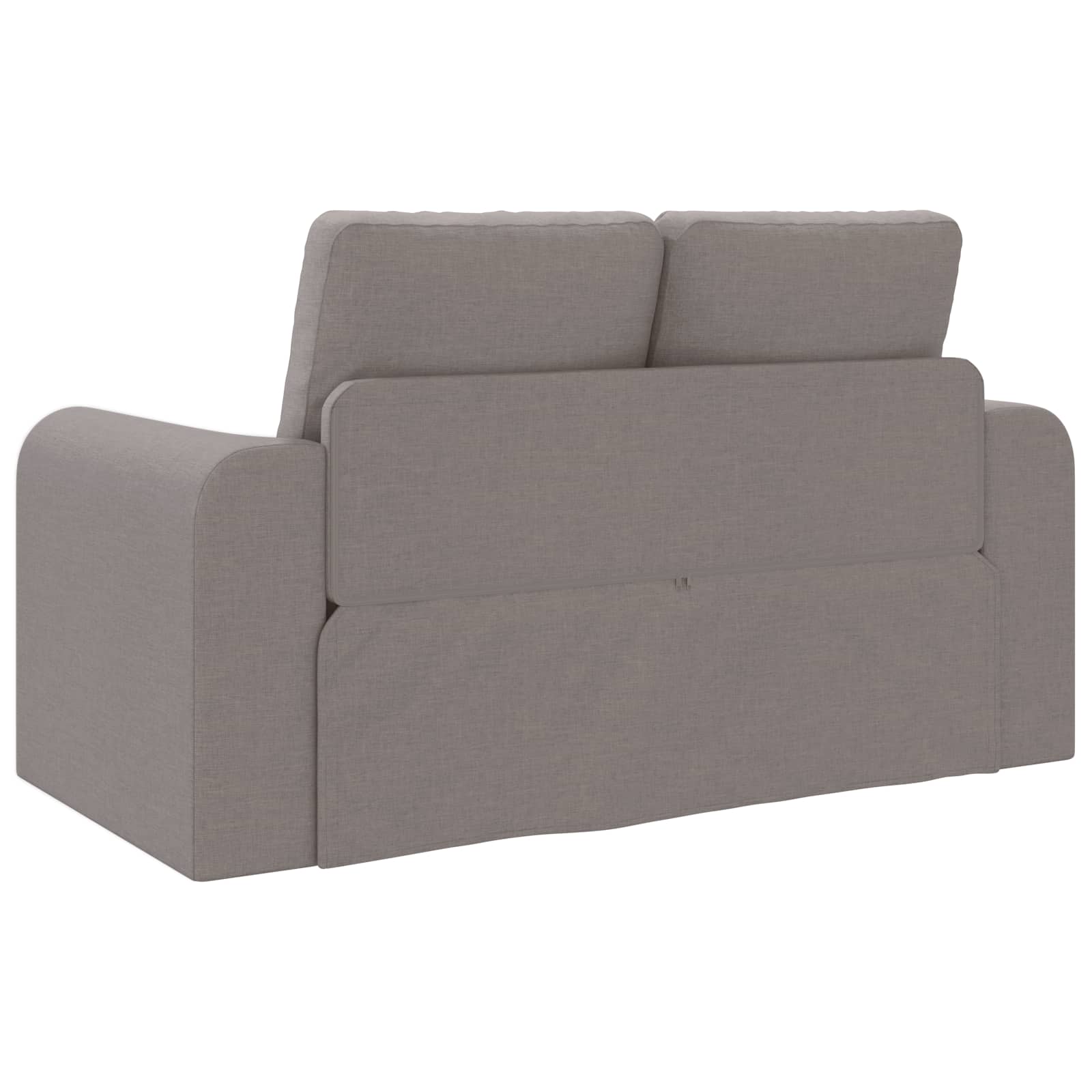 vidaXL Sofa Bed 60cm Ciemnoszary tkanina