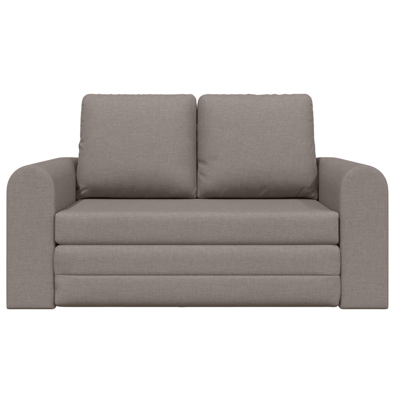 vidaXL Sofa Bed 60cm Ciemnoszary tkanina
