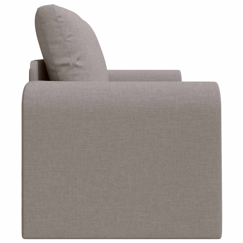 vidaXL Sofa Bed 60cm Ciemnoszary tkanina