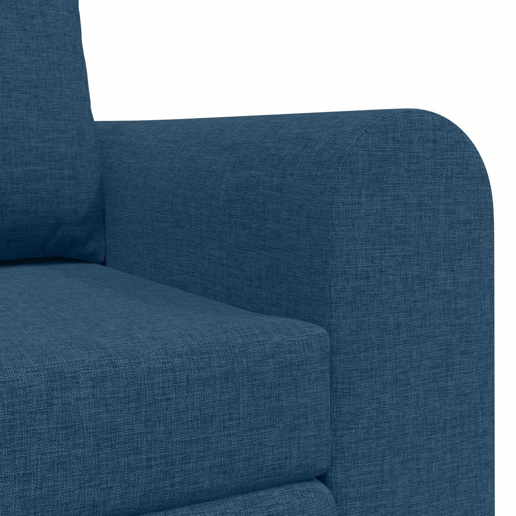 vidaXL Sofa Bed 60cm Niebieski tkanina